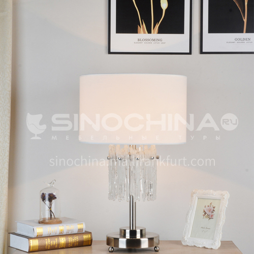 Warm bedroom bedside lamp modern minimalist luxury crystal table lamp Nordic light luxury home living room XYJJ-XY0710TL